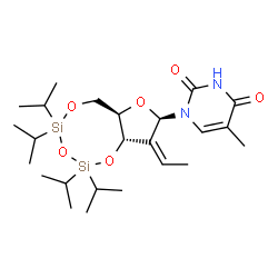 TSN-004 3',5'-TIPDS-rU3',5'-O-(1,1,3,3-tetraisopropyl-1,3-dis iloxanediyl) uridine结构式
