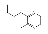 2-butyl-5,6-dihydro-3-methylpyrazine结构式