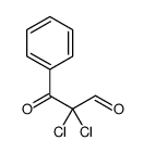 Benzenepropanal, alpha,alpha-dichloro-beta-oxo- (9CI) Structure