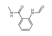 N-formyl-anthranilic acid methylamide结构式