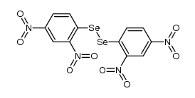bis(2,4-dinitrophenyl) diselenide Structure