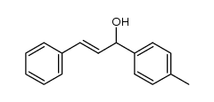 (E)-1-(4-methylphenyl)-3-phenyl-2-propen-1-ol结构式