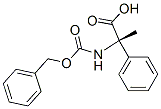 (s)-2-(benzyloxycarbonylamino)-2-phenylpropanoic acid结构式