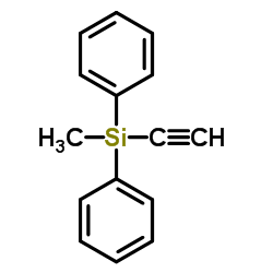 乙炔基二苯基甲基硅烷结构式