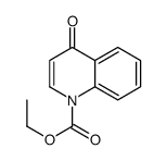 ethyl 4-oxoquinoline-1-carboxylate结构式