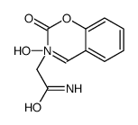 N-hydroxy-2-(2-oxo-4H-1,3-benzoxazin-3-yl)acetamide结构式