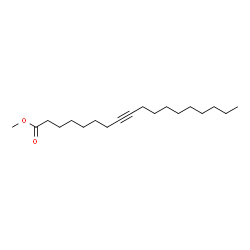 8-Octadecynoic acid methyl ester结构式