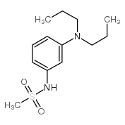 3-(N,N-Dipropyl)amino-N-methylsulfonylaniline Structure