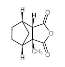 (+-)-2exo-methyl-norbornane-2endo,3endo-dicarboxylic acid-anhydride结构式