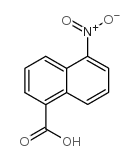 5-硝基-萘-1-羧酸结构式