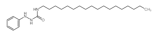 Hydrazinecarboxamide, N-octadecyl-2-phenyl-结构式