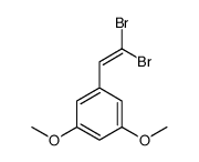 1-(2,2-dibromoethenyl)-3,5-dimethoxybenzene结构式