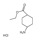 反式-4-氨基环己基甲酸乙酯盐酸盐结构式
