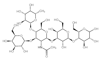 乳-N-岩藻戊糖 II结构式