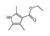 ethyl 2,4,5-trimethyl-1H-pyrrole-3-carboxylate结构式