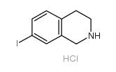 7-碘-1,2,3,4-四氢异喹啉盐酸盐结构式