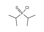 diisopropyl thiophosphinic chloride Structure