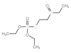 disulfoton-oxon-sulfoxide structure