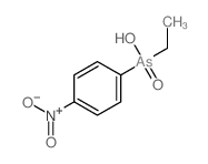 Arsine oxide,ethylhydroxy(p-nitrophenyl)- (8CI)结构式
