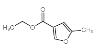 5-甲基呋喃-3-羧酸乙酯结构式