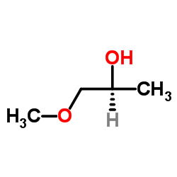 (S)-(+)-1-甲氧基-2-丙醇结构式