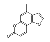 7-methylpsoralen Structure