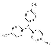 Arsine,tris(4-methylphenyl)- Structure