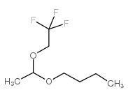 N-丁基 2,2,2-三氟乙基乙醛乙缩醛结构式