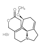 二氢-β-刺桐定氢溴酸盐结构式