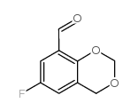 6-氟-4H-1,3-苯并二恶烷-8-甲醛结构式