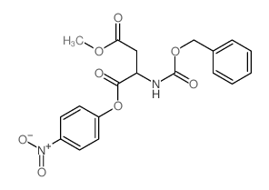 Asparticacid, N-carboxy-, N-benzyl 4-methyl 1-p-nitrophenylester (6CI,7CI,8CI)结构式