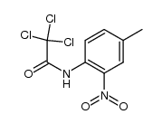 trichloro-acetic acid-(4-methyl-2-nitro-anilide) Structure