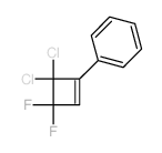 Benzene,(4,4-dichloro-3,3-difluoro-1-cyclobuten-1-yl)- Structure