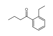 1-(2-ethyl-phenyl)-butan-1-one结构式