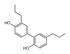 2-(4-hydroxy-3-propylphenyl)-4-propylphenol Structure