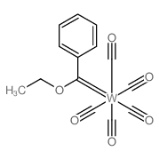 carbon monoxide,[ethoxy(phenyl)methylidene]tungsten结构式