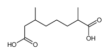 2,6-Dimethyloctanedioic acid Structure