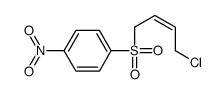 1-(4-chlorobut-2-enylsulfonyl)-4-nitrobenzene Structure