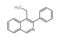 4-乙基-3-苯基异喹啉结构式