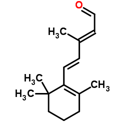 (7E,9E)-β-Ionylidene Acetaldehyde structure