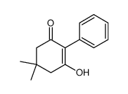 3-hydroxy-5,5-dimethyl-2-phenylcyclohex-2-en-1-one结构式