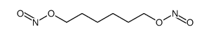 nitrous acid hexanediyl ester Structure