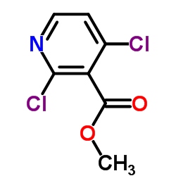 2,4-二氯烟酸甲酯结构式