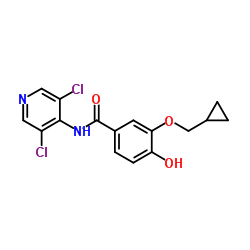 4-O-Des(二氟甲基)罗氟司特结构式