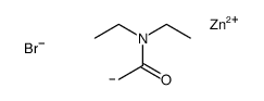 bromozinc(1+),N,N-diethylacetamide Structure