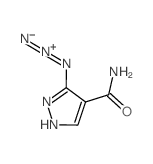 (4-carbamoyl-2H-pyrazol-3-yl)imino-imino-azanium Structure