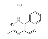 3-methyl-1,2-dihydro-[1,2,4]triazino[5,6-c]quinoline hydrochloride结构式