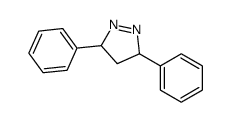 3,5-diphenyl-4,5-dihydro-3H-pyrazole Structure