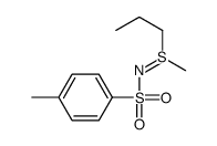 S-Methyl-S-propyl-N-(p-tolylsulfonyl)sulfimine Structure