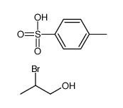 2-bromopropan-1-ol,4-methylbenzenesulfonic acid结构式
